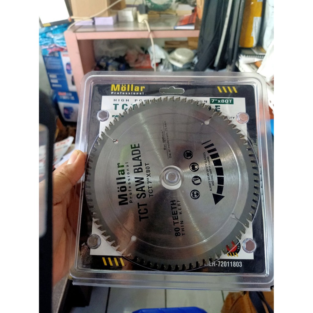 Mata Gergaji Miter Saw 7in t80 mollar Murah