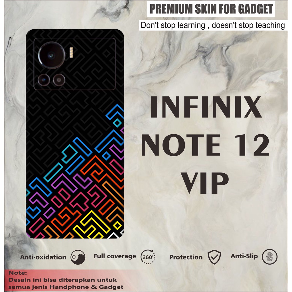 GARSKIN HANDPHONE INFINIX NOTE 12 VIP PREMIUM BUY 1 GET 2 PCS
