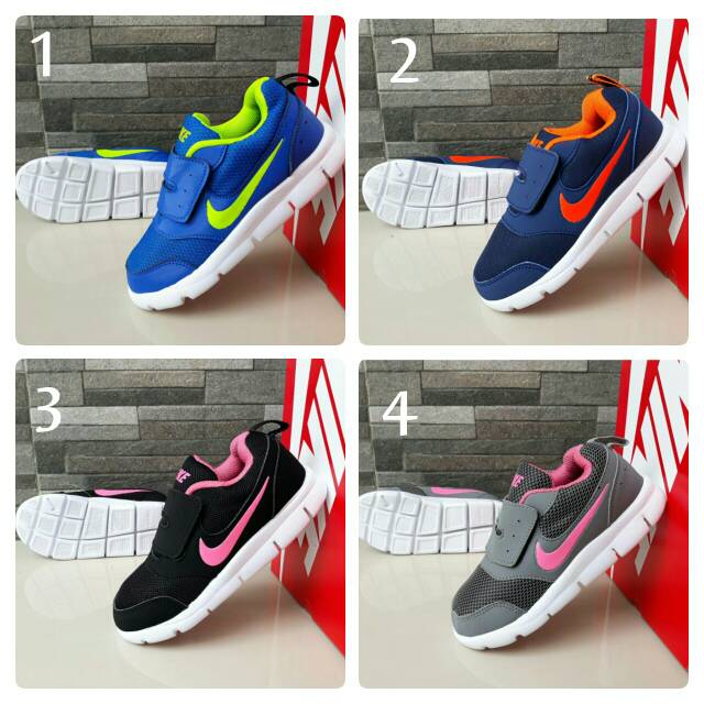 Sepatu Anak Nike Free Kids Sneakers Sport Olahraga Lari Casual Anak Laki Laki Perempuan Keren Murah