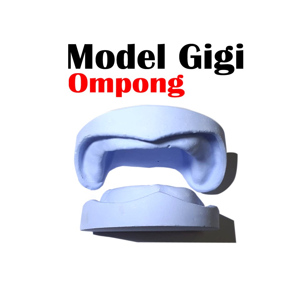 Model gigi ompong / edentulous