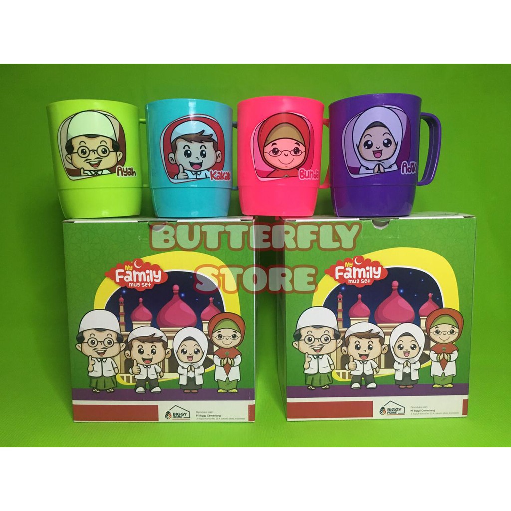 MY FAMILY MUG SET / MUG FAMILY SET