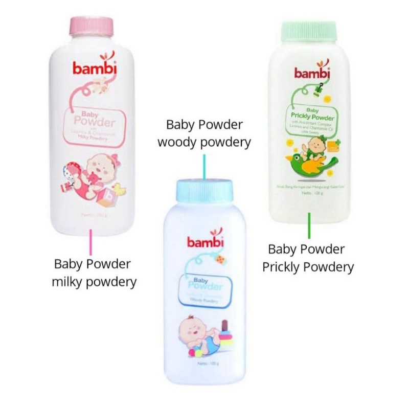 Bambi Baby Powder 100gr