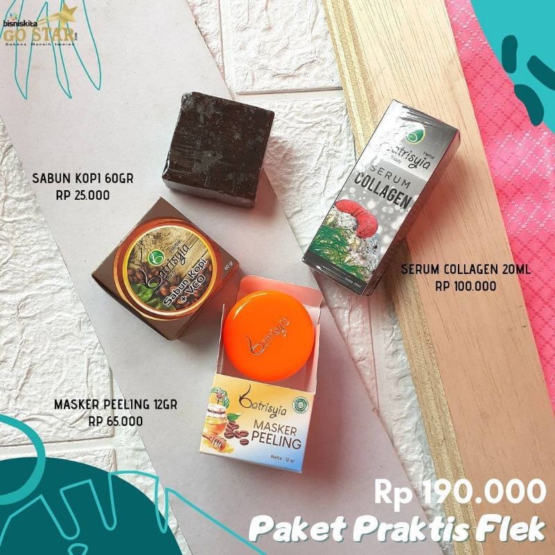 Paket praktis skincare batrisyia