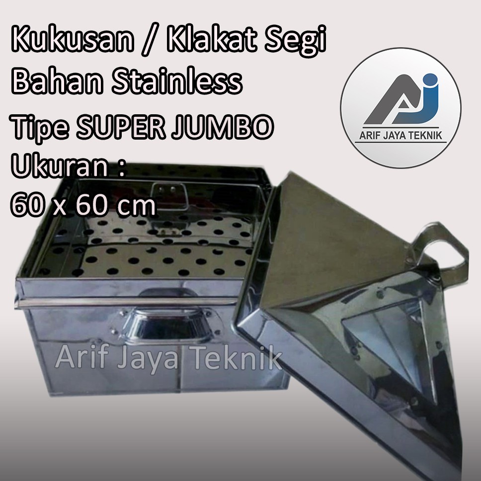Klakat Langseng Dandang Kukusan Kue Segi Tipe Super Jumbo 60 X 60 Cm Shopee Indonesia