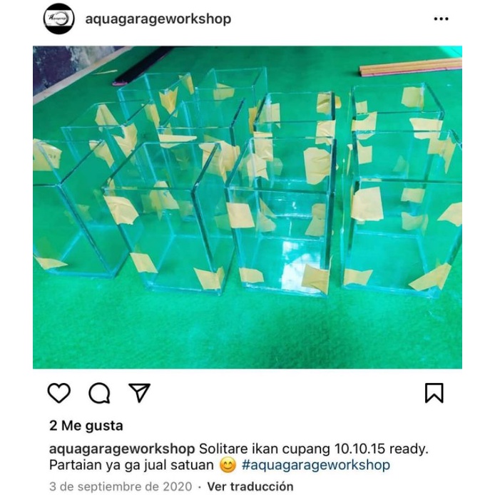 Aquarium Soliter 10x10x15