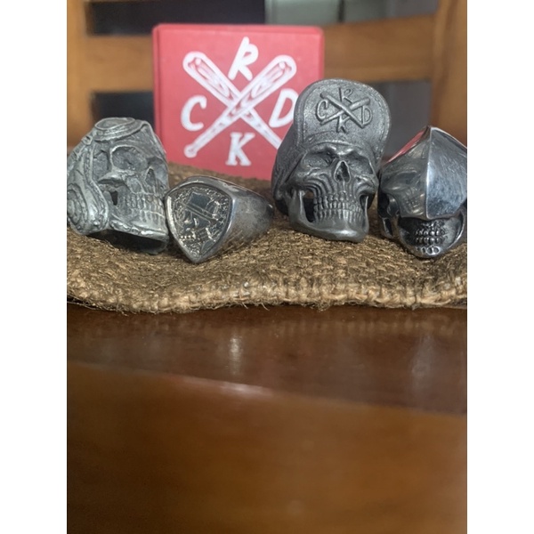 Skull ring Fourspeed - Draco 100% original