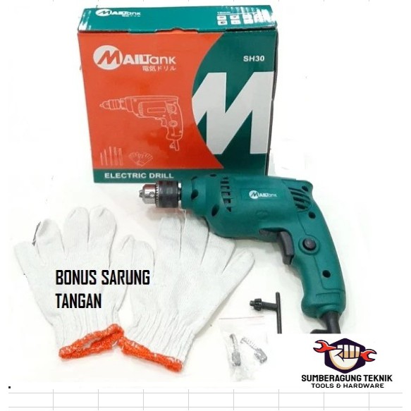 MESIN BOR TEMBOK BETON BESI KAYU MESIN BOR LISTRIK MURAH IMPACT DRILL MAILTANK SH30