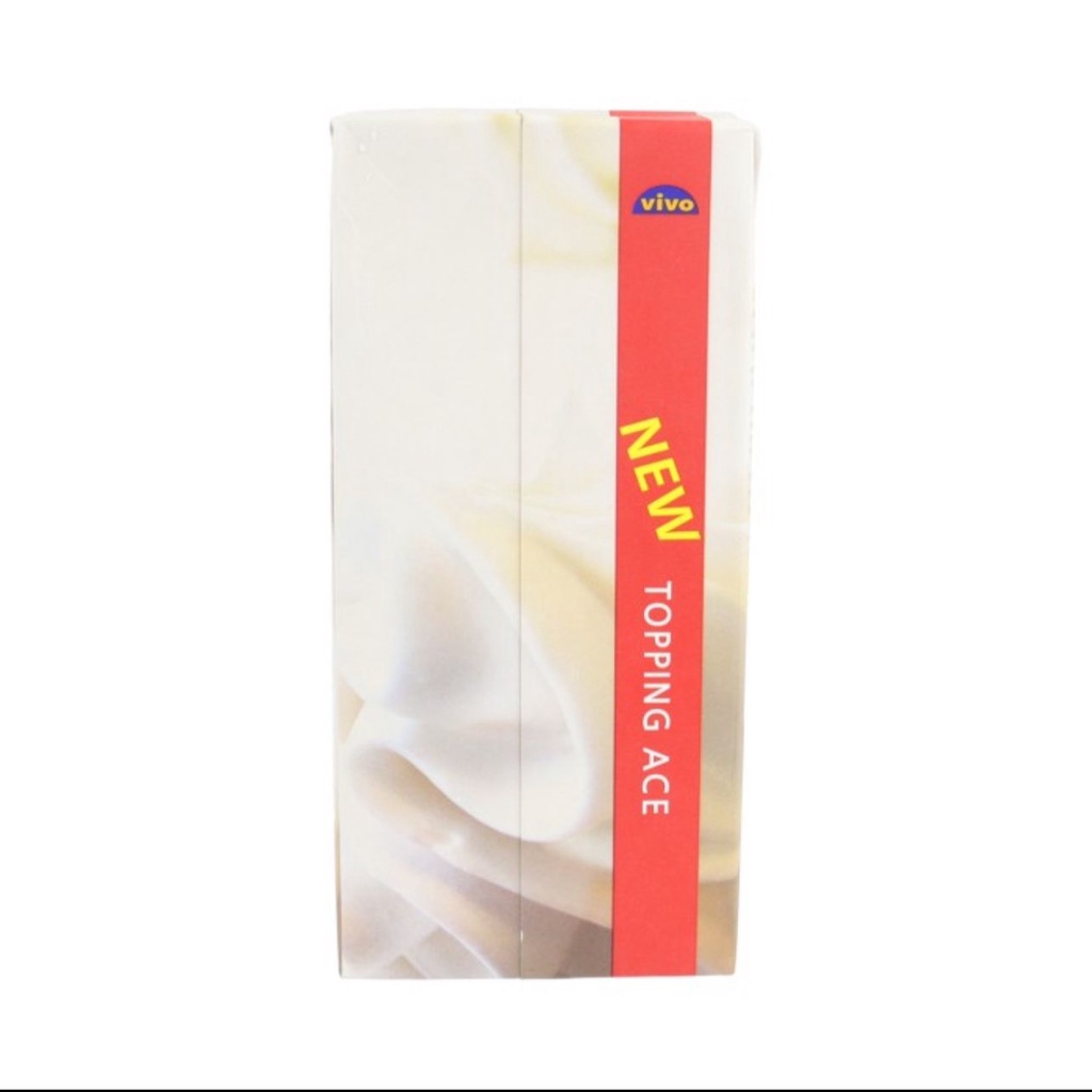 Vivo Topping Ace Whipping Cream 12x1Ltr / 12x1100gr - Topping Gosend Grab