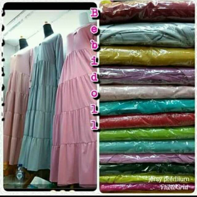 Gamis susun Jersey