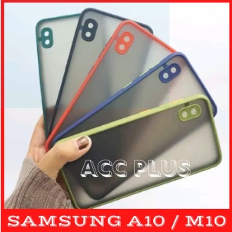 Casing Samsung A10  Dove Matte Transparan Slim Fuze Macaron My Choice Case