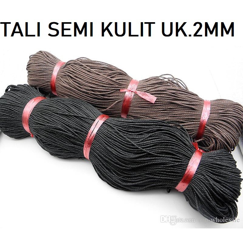 TALI SEMI KULIT UK.1.0mm-2.0mm Harga/10meter