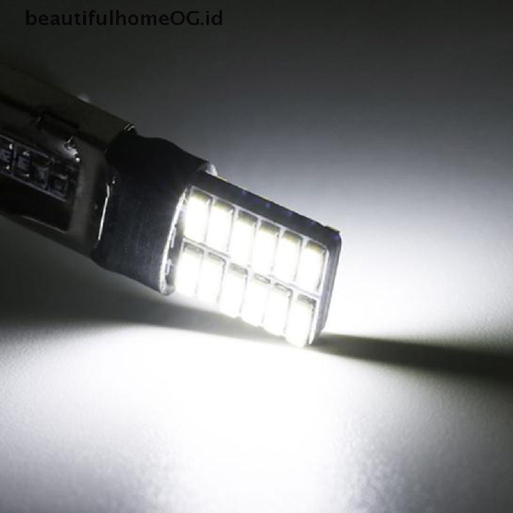 Lampu Kabut LED HID Xenon 24-SMD H1 6500K Warna Putih Untuk DRL