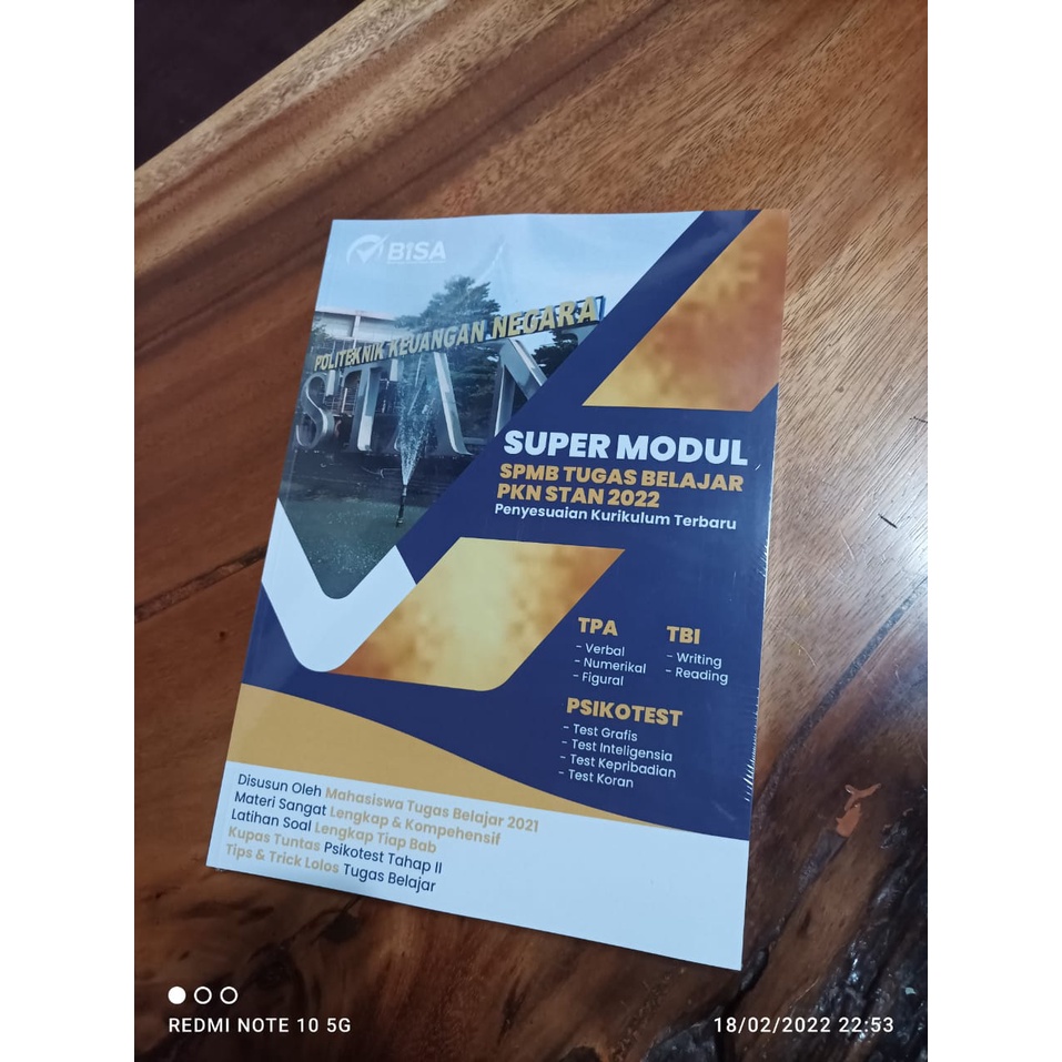 SUPER MODUL TUBEL STAN - SPMB TUGAS BELAJAR PKN STAN 2022