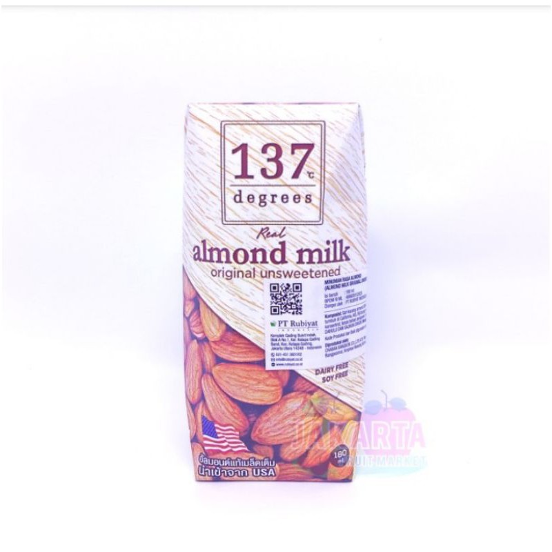 

ALMOND MILK ORIGINAL UNSWEETENED 180ML