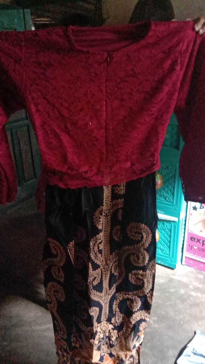 Baju Batik Couple Brukat, Baju Keluarga,baju Sarimbit Couple, Gamis Brukat