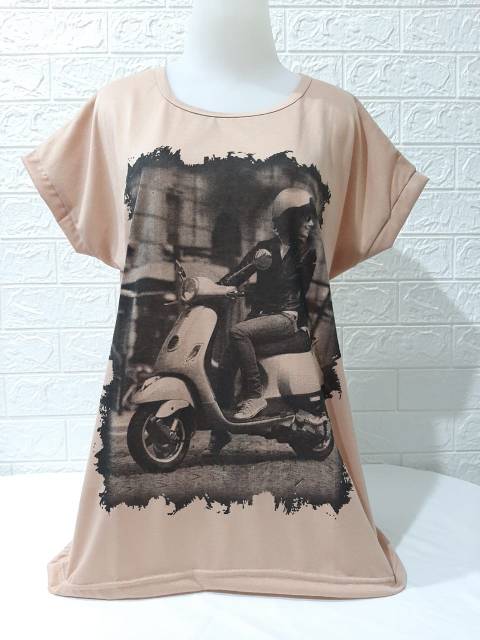 Kaos kimono jumbo | kaos jumbo wanita