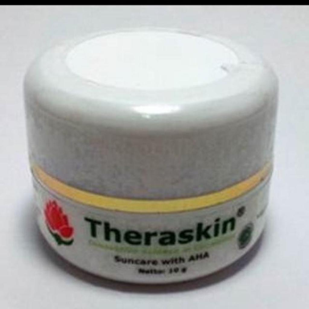 THERASKIN SUNCARE WITH AHA ganti nama jadi theraskin day cream aha