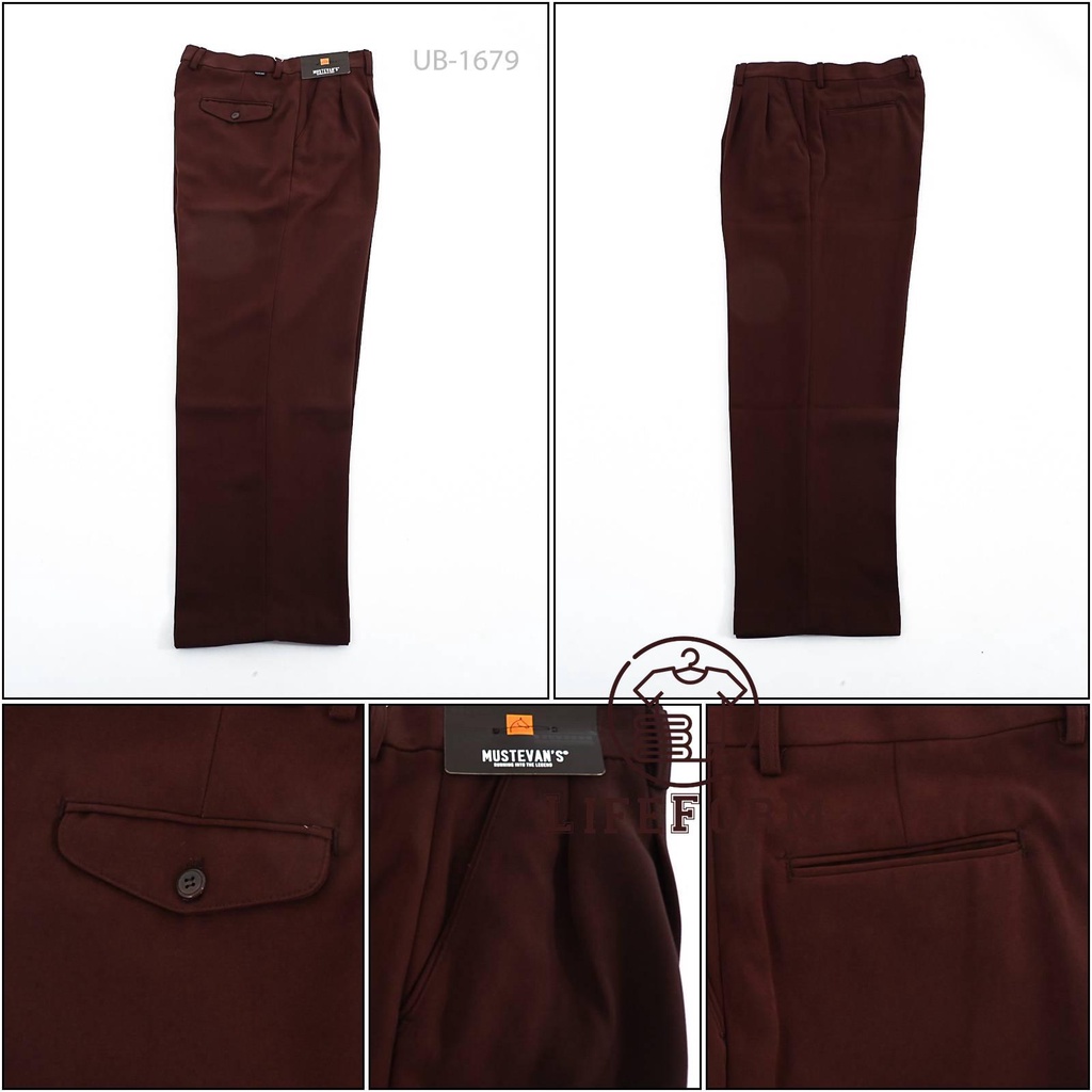 CELANA PANJANG FORMAL PRIA REGULER MUSTEVAN''S 33-38[UB1679]