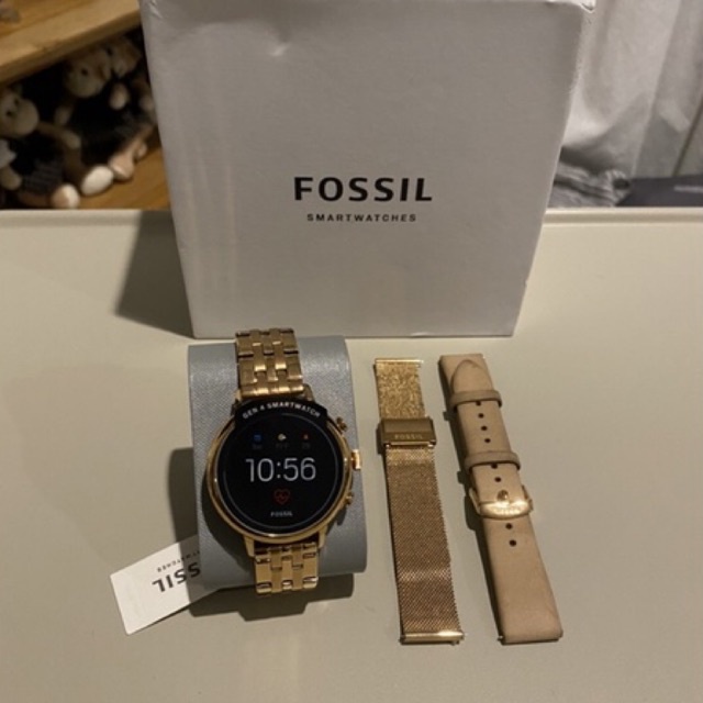Fossil smartwatch gen 4 set Rosegold