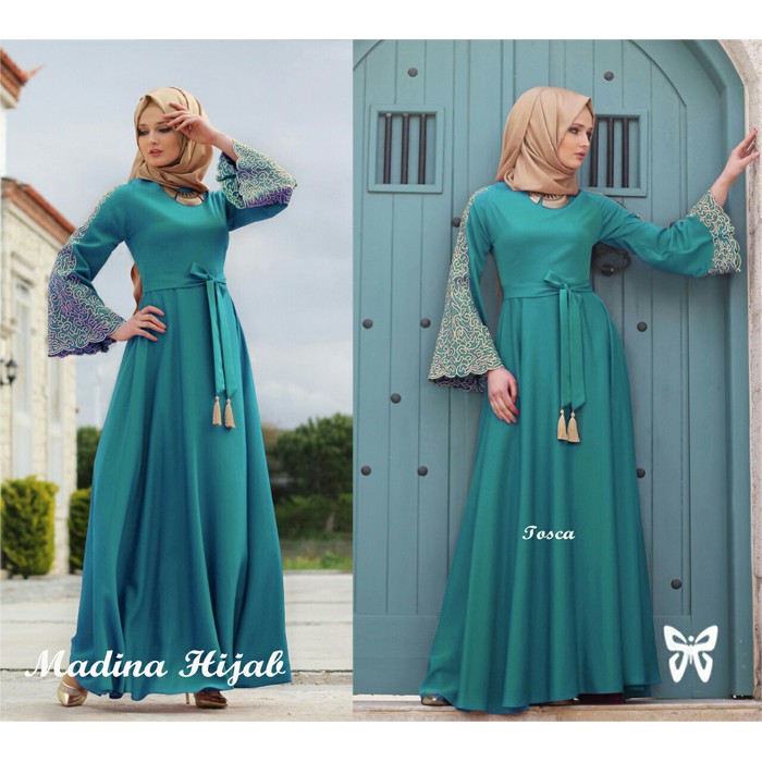 GAMIS SYARI ANNAJAH CAPUCCINO 900GR 110 140 ALLSIZE GAMIS SYARI BUSUI CADAR CREPE HQ POLOS MURAH I.