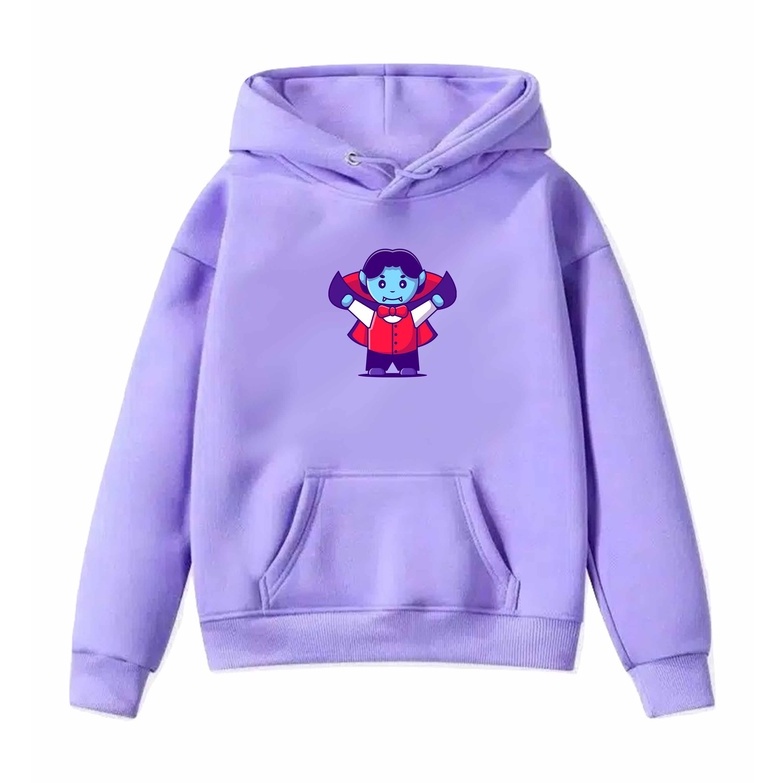 Hoodie Anak Dracula Sweater Anak Fleece Pakaian Anak