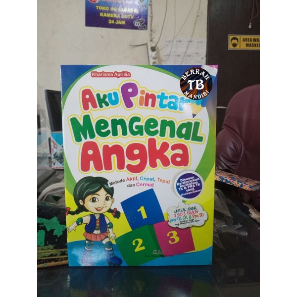 Buku Aku Pintar Mengenal Angka (21×29cm)