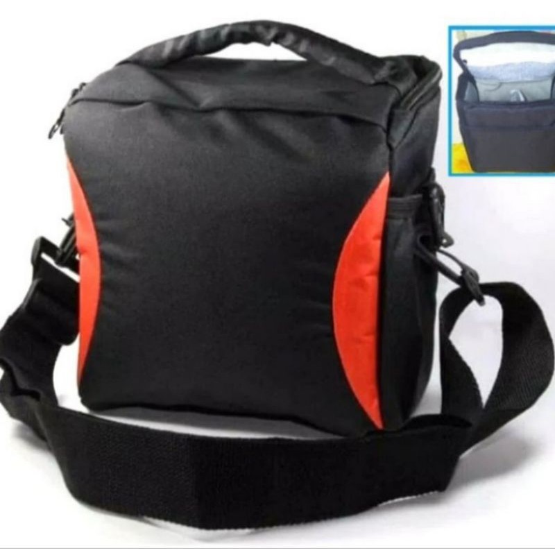 TAS BAG CAMERA DSLR/MIRROLES/HANDYCAM BX-9 SIZE 18X11X19 non Raincot