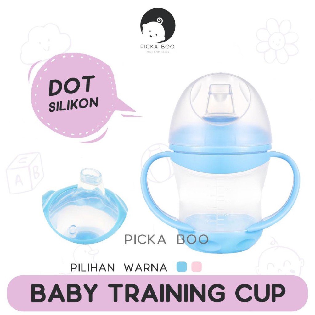 Botol Minum Bayi silicon/ Gelas Anak Balita 160ml BPA FREE / Training Cup Baby BPA Free