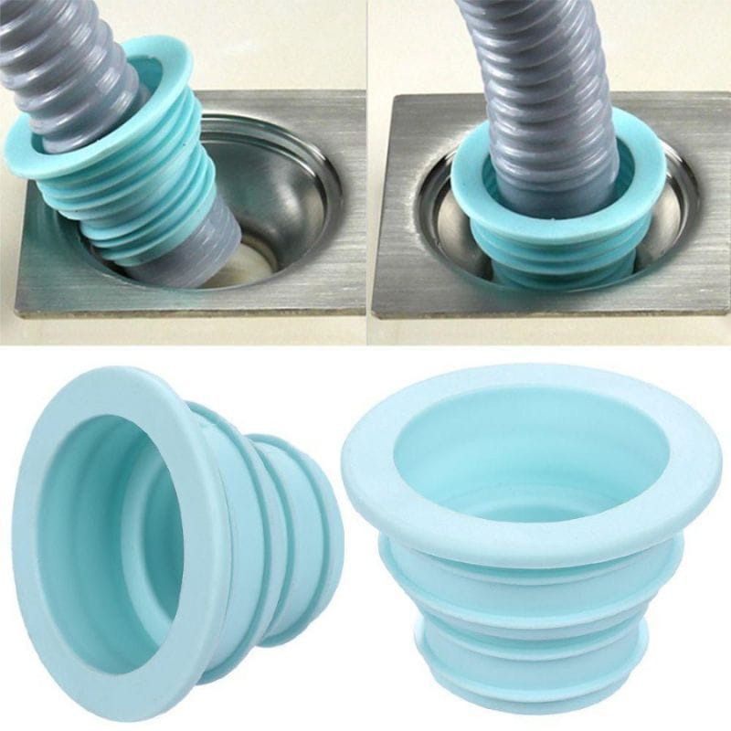 (HK_88)Seal Ring Selang Dapur Mesin Cuci ke Floor Drain Lobang Air Pembuangan Super