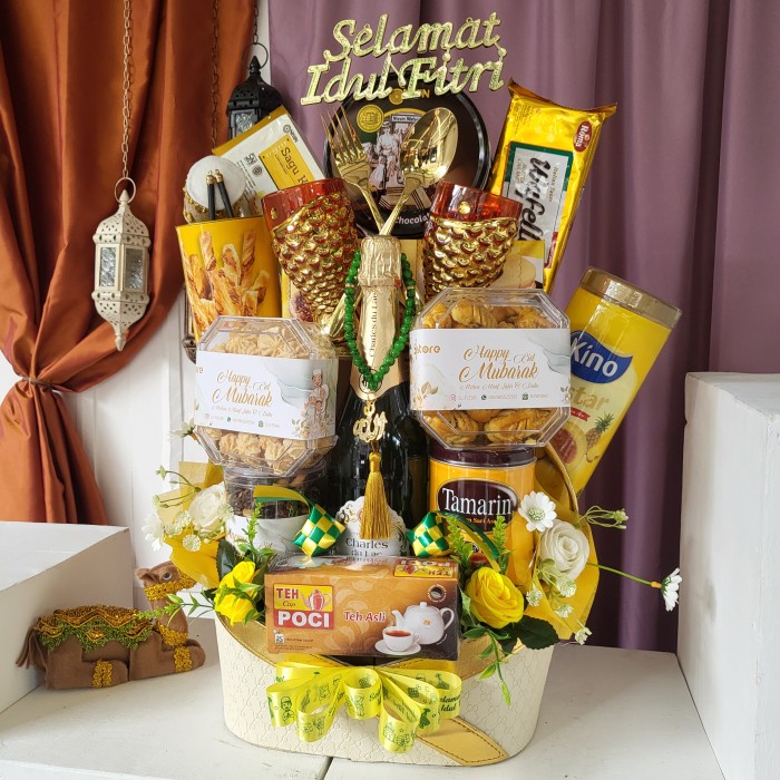 

Paket box hampers lebaran parcel idul fitri ramadhan kue kering 150