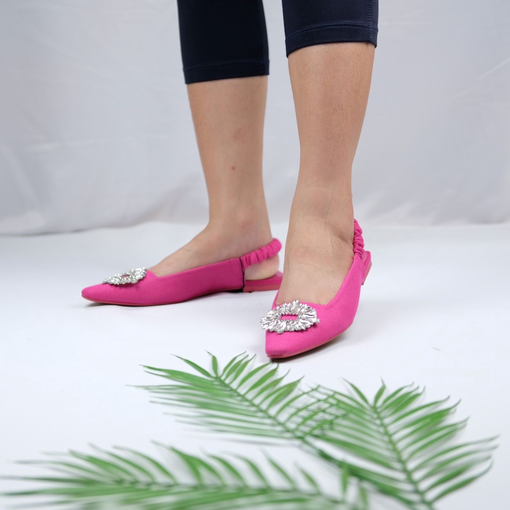 [7.7 Boombastis Sale⚡] - SEPATU WANITA ZS408 FLATSHOES PREMIUM IMPORT