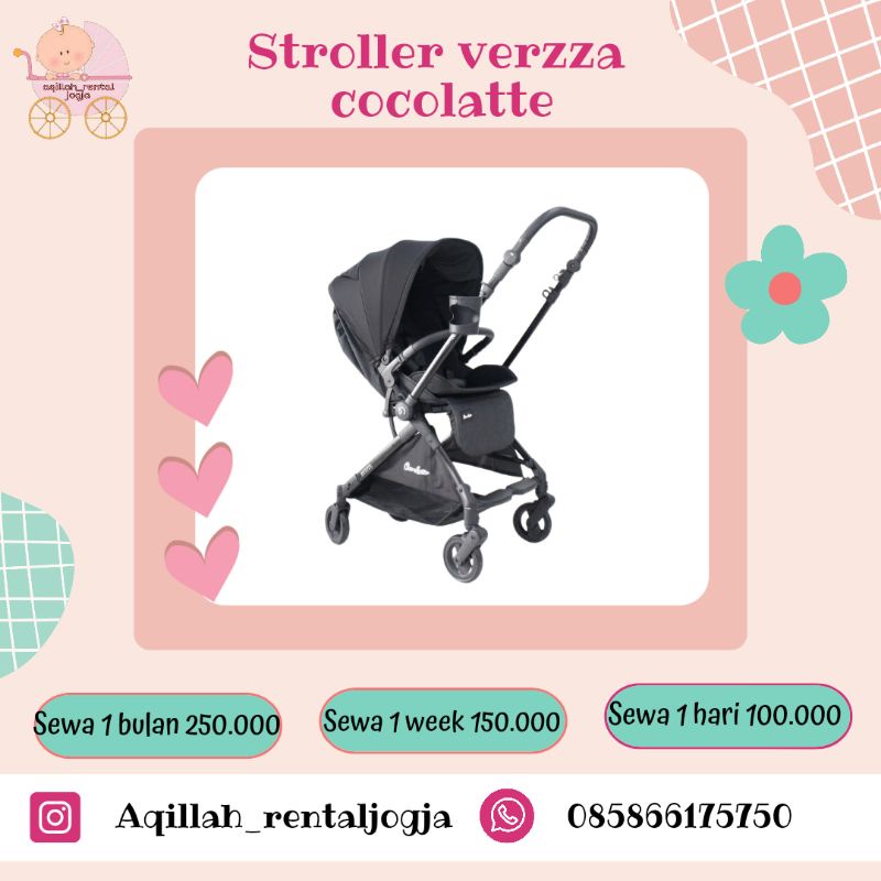 stroller verzza sewa Jogja tidak dijual