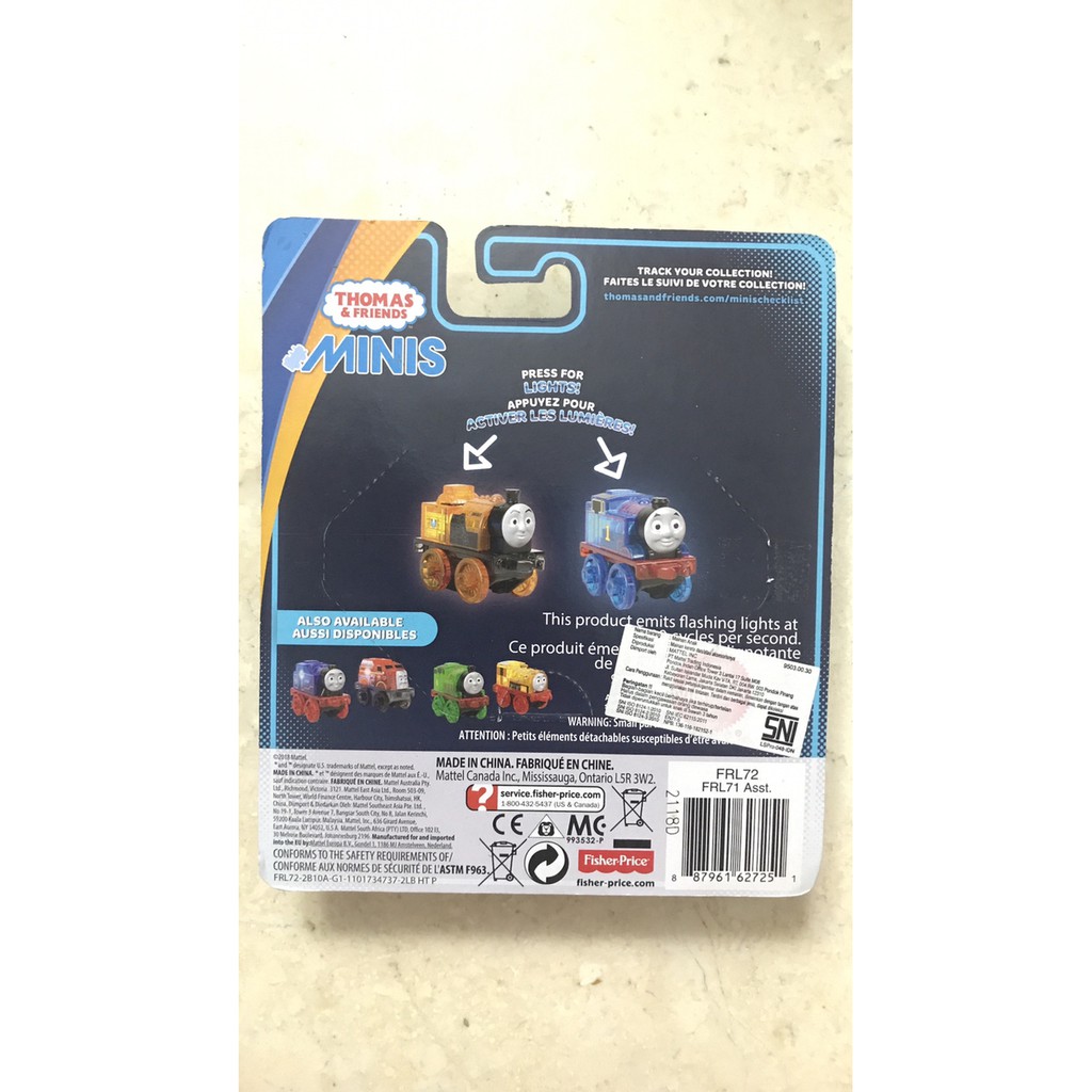 Promo Thomas Minis - Light Ups (Stephen and Thomas) Murah