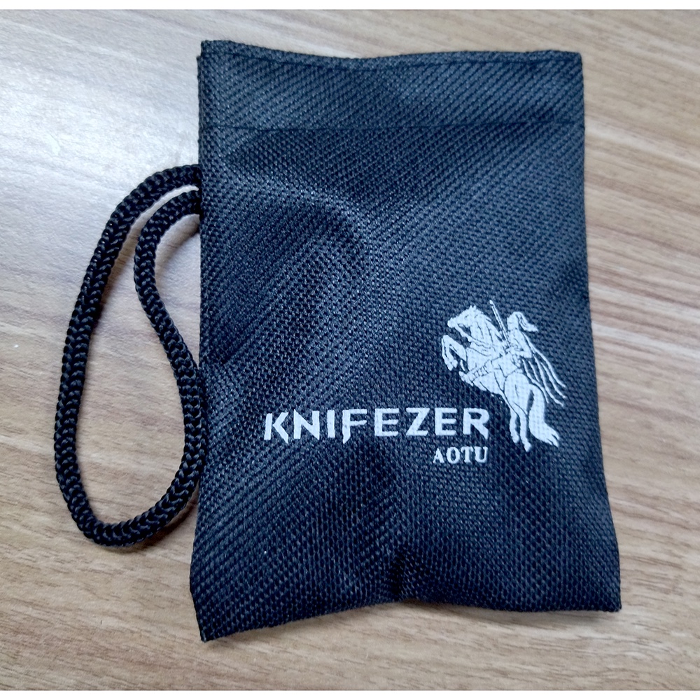 KNIFEZER Sendok Garpu Pisau Lipat Portabel Stainless Steel - AOTU - Silve