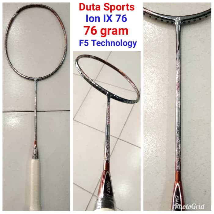 Raket Badminton Hart Infinite Ion IX 76 ( Chrome )