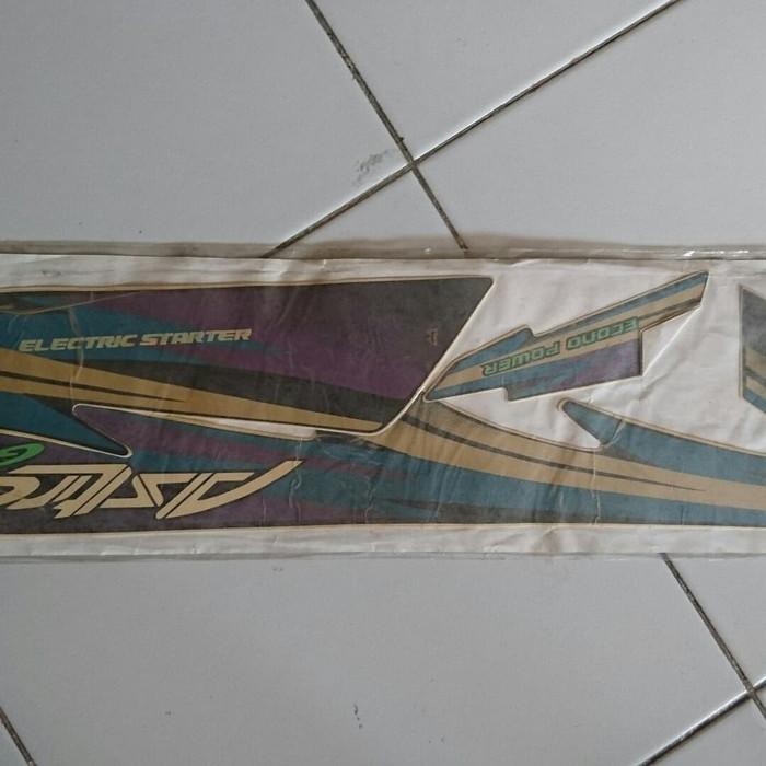 Unik striping/stiker/lis body honda grand astrea black impressa 97 biru CK Limited