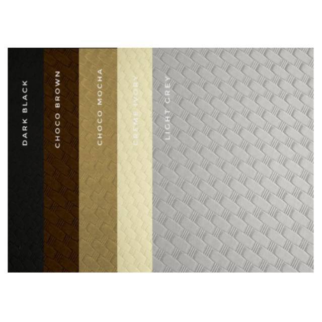 

Fancy Paper - Embossed Woven (isi 5 lembar)