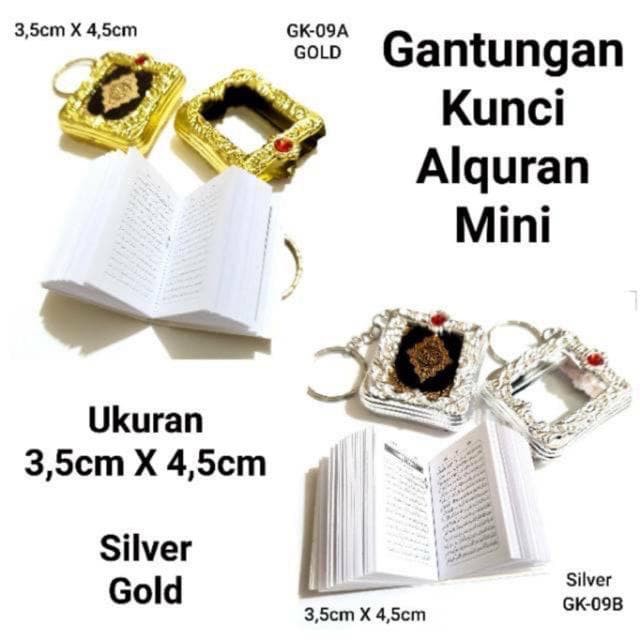 Gantungan kunci ALQUR'AN / ALQUR'AN MINI import