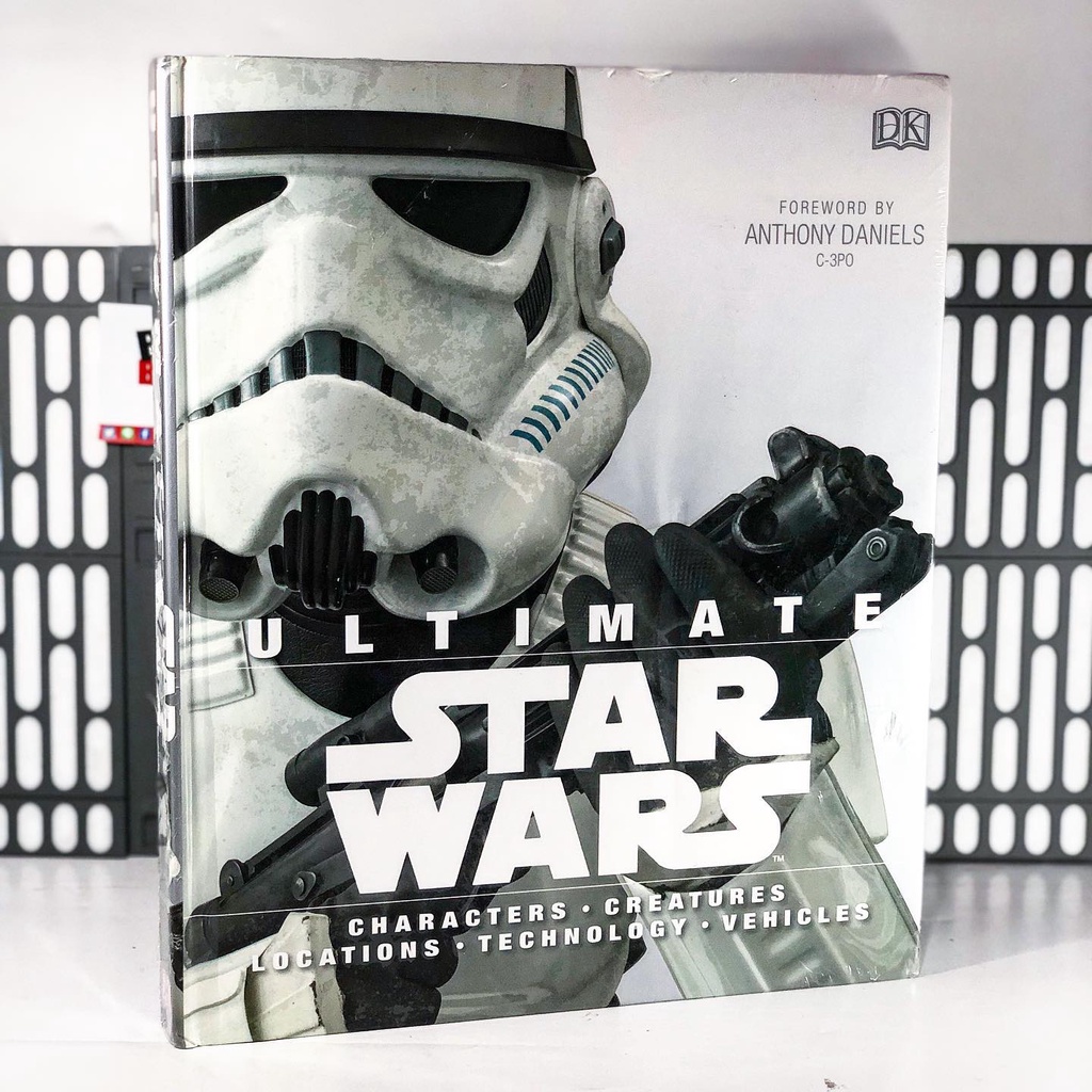 DK BOOKS HARDCOVER TREASURY EDITION ULTIMATE STAR WARS GUIDE BOOK