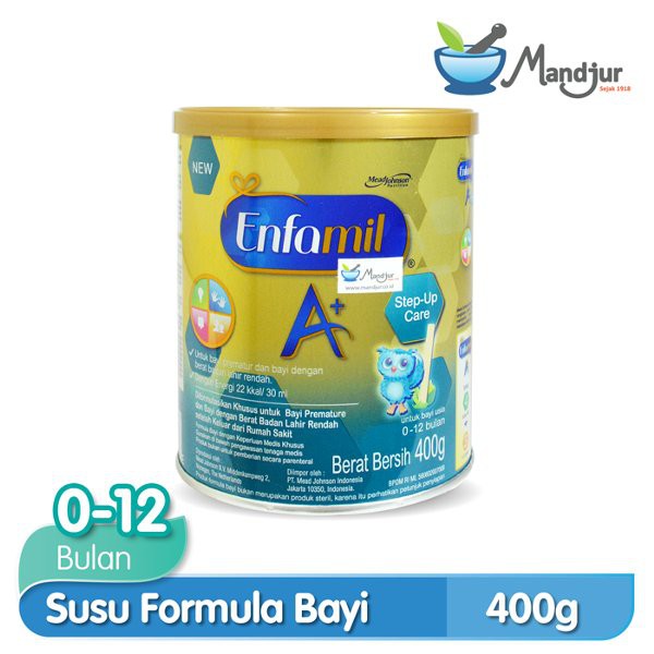 Enfamil A Plus Step Up Care Susu Formula Bayi Prematur 400 gr