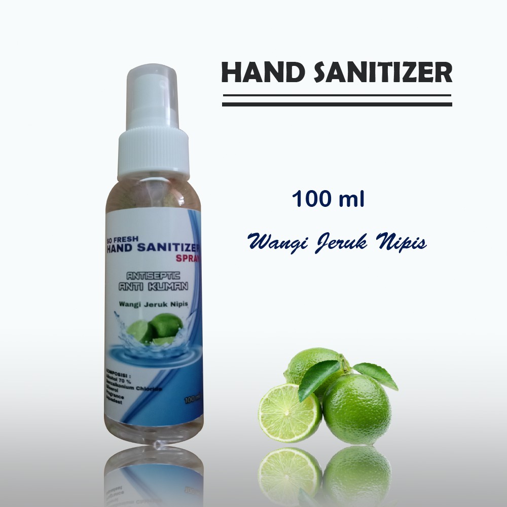 HAND SANITIZER SPRAY 100 ML