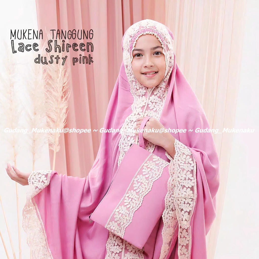 Gudang_mukenaku Mukena Anak Shireen Aplikasi Renda Import Premium Terbaru