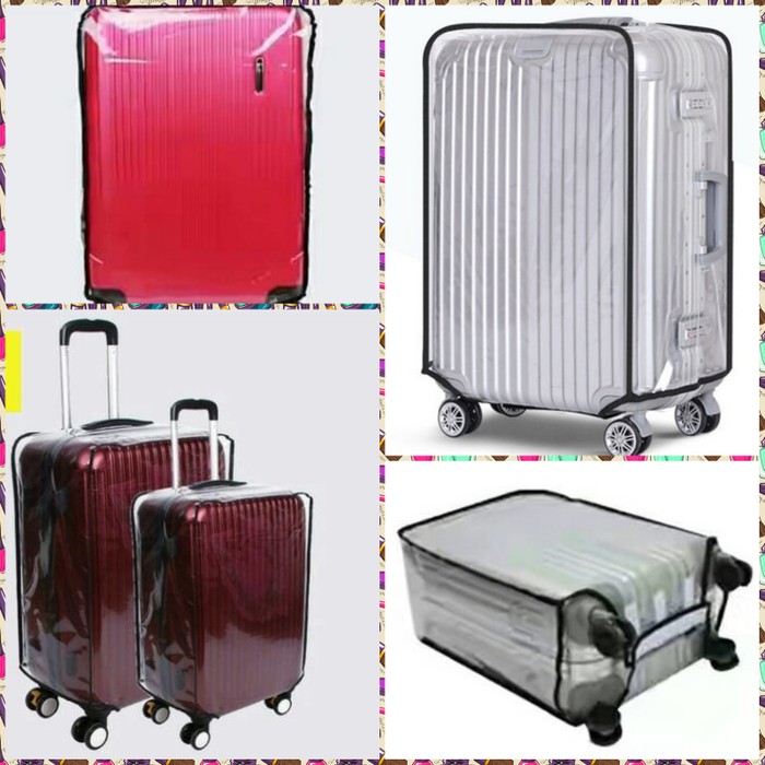 SARUNG KOPER 24 INCHI   Abu abu Muda