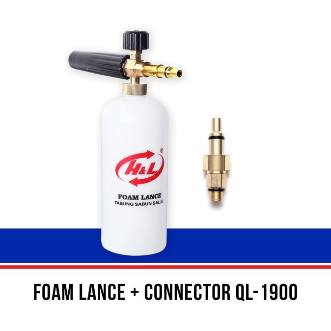 Paket Hemat  Foam Lance + Connector Ql 1900