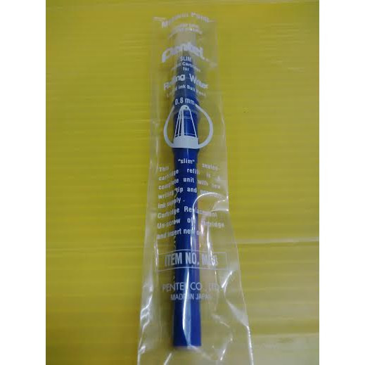 Free Ongkir Isi Ballpoint Pentel MG8 Warna Biru Jual