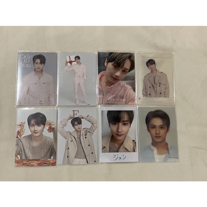 SEVENTEEN ODE TO YOU JAPAN TRADING CARD TC JUN SET