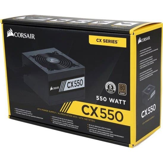 Corsair CX550M PSU ATX Power Supply 550W