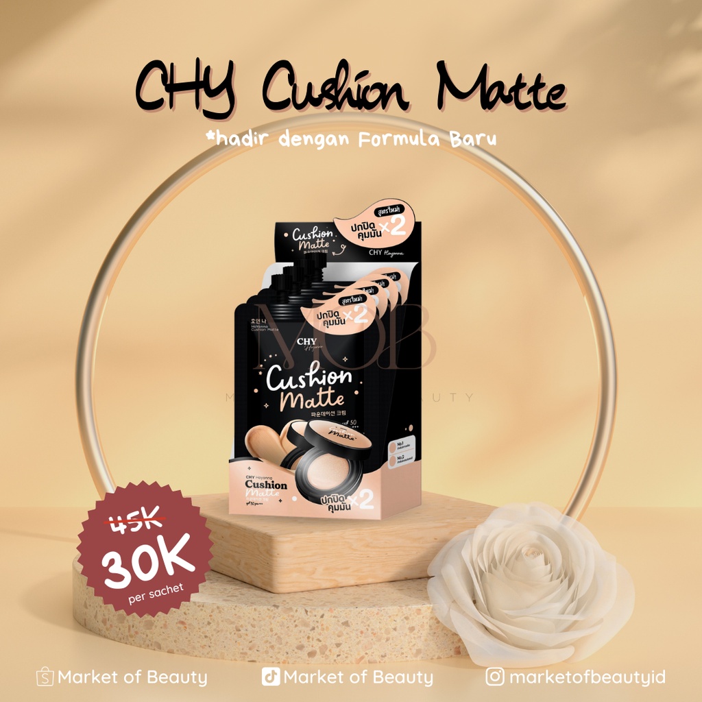CHY Cushion Matte - Kemasan Sachet