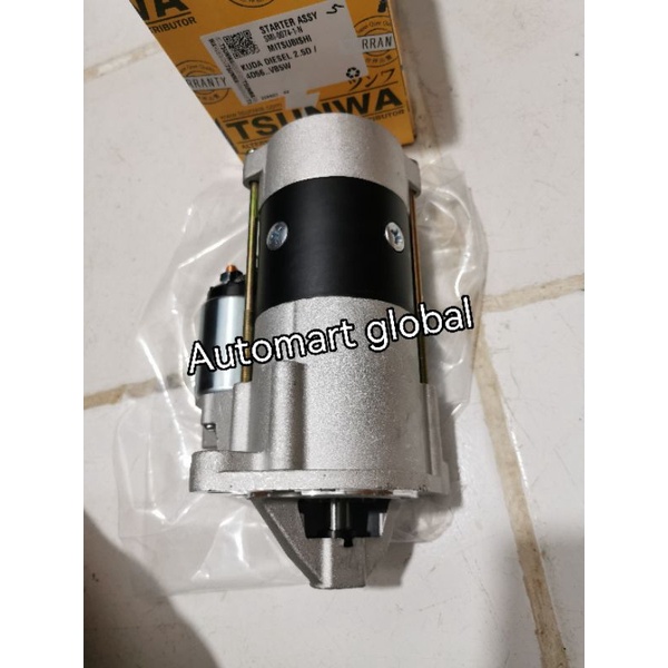 Dinamo starter komplit Mitsubishi kuda diesel L300 diesel 4d56