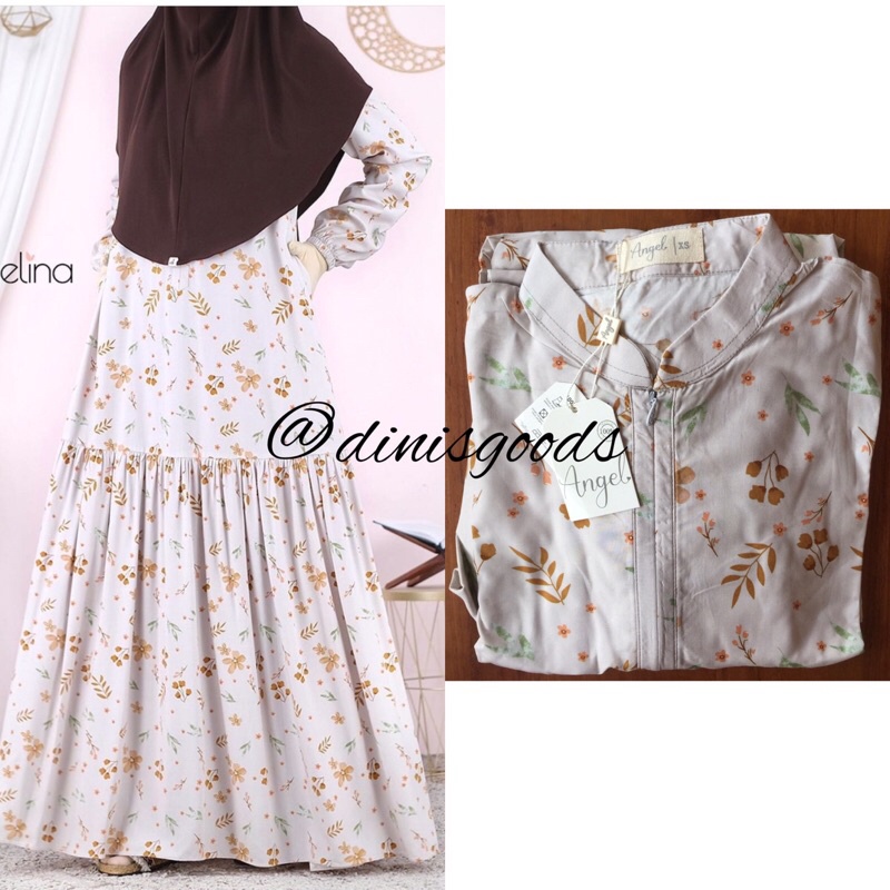 Sofia Dress Atelier Angelina | Calica Flower Frosted Almond XS S